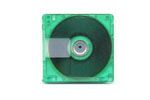 MAXELL md-pro80g диск, вид сзади
