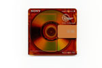 SONY mdw-80 colour, оранжевый диск