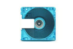 SONY mdw-74baa голубой диск, вид сзади