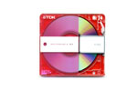 TDK md-fn74slx5a диск (розовый), вид спереди