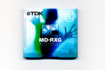 TDK md-rxg80ec вид спереди (в упаковке)