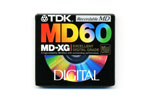 TDK md-xg60 в упаковке, вид спереди