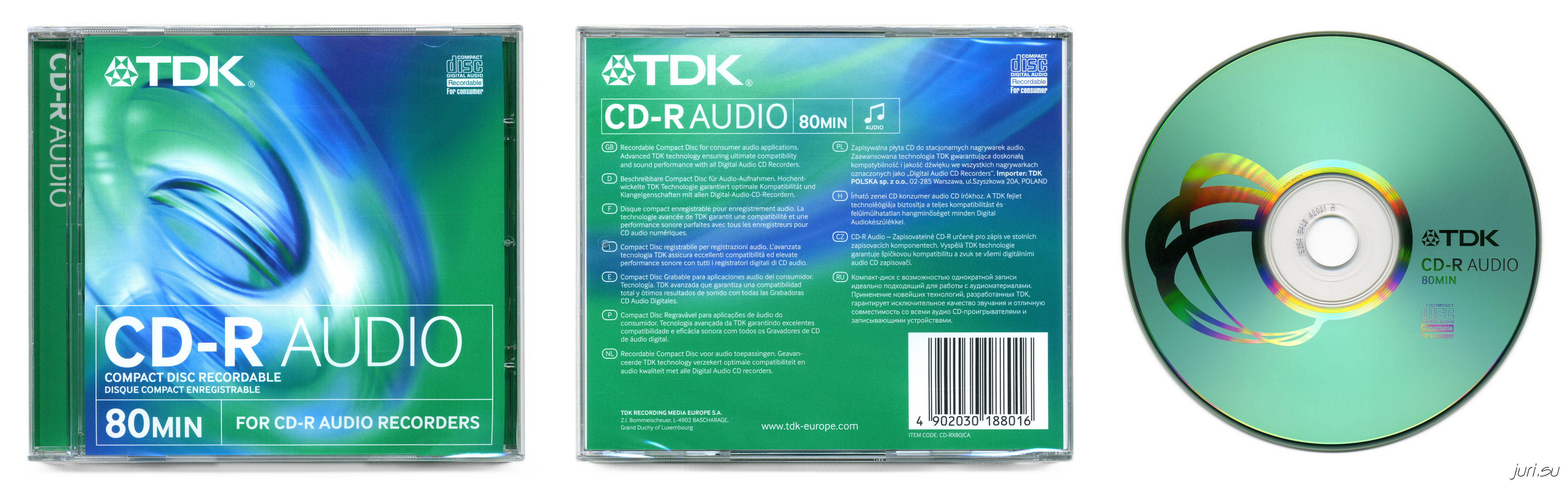 Recordable CD R RW